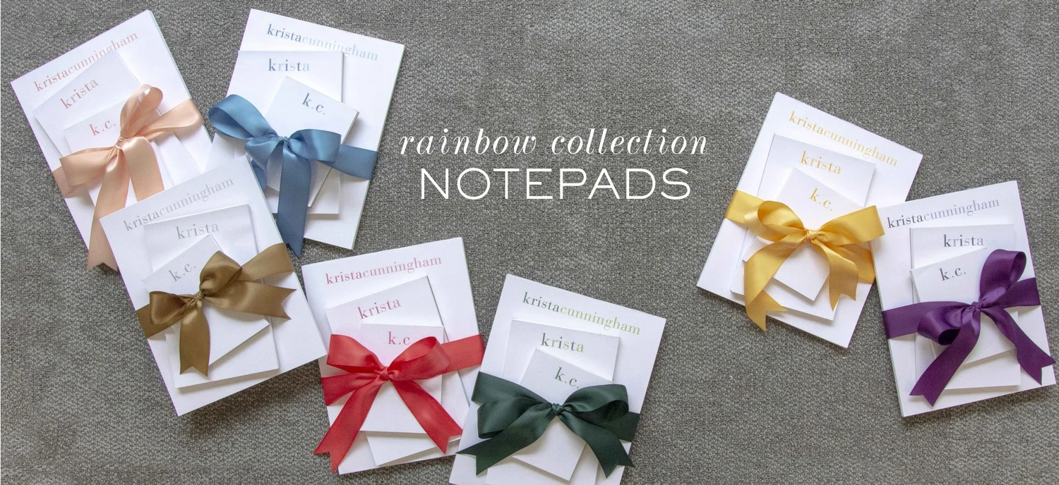 Rainbow Notepads — Haute Papier