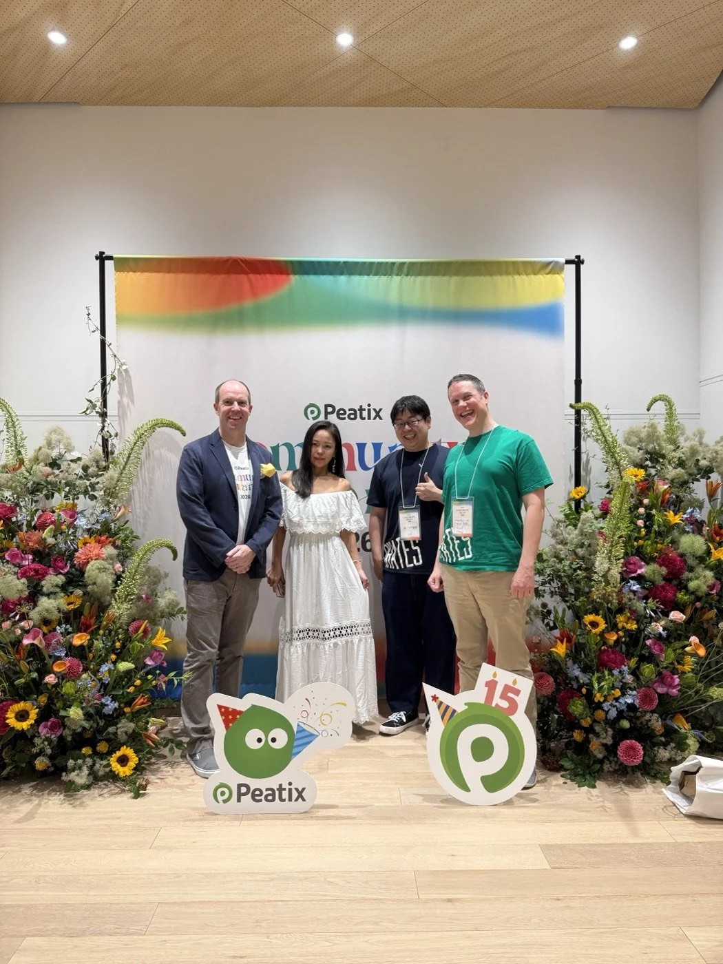 members of the Pirates of Tokyo Bay at the Peatix Community Awards event in 2026