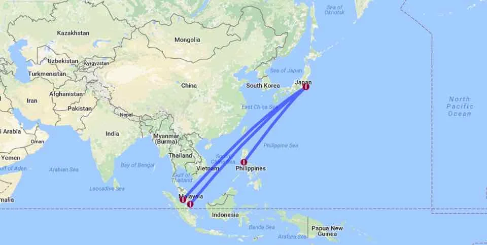 March South-East Asia tours!