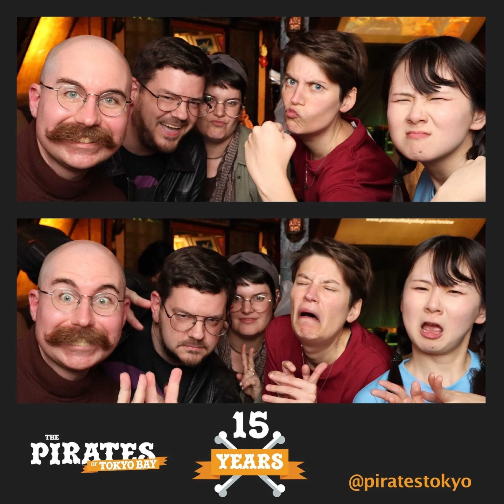 Thank you so much to everyone for coming out to celebrate 15 years of bilingual improv comedy with the Pirates of Tokyo Bay this past weekend! We had such a fabulous time seeing you all and can&rsquo;t wait to make new memories soon in 2026!

先週末パイレー