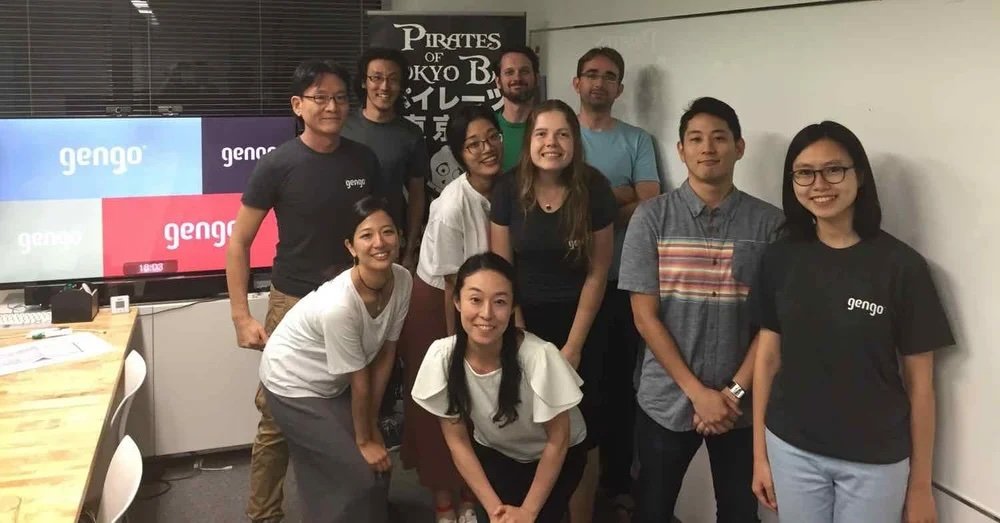 Team building at Gengo Shibuya | 株式会社Gengoでのチームビルディング研修 | Pirates of Tokyo Bay