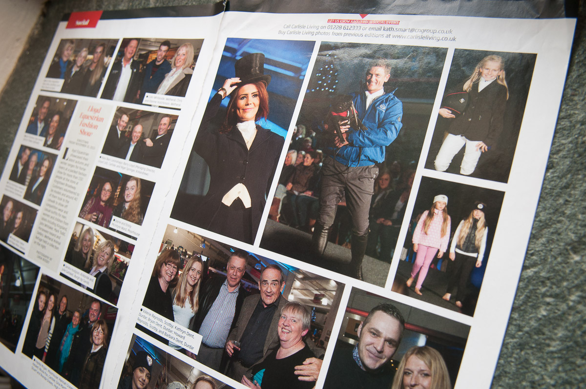 Charity Equestrian Event for Carlisle Living Magazine