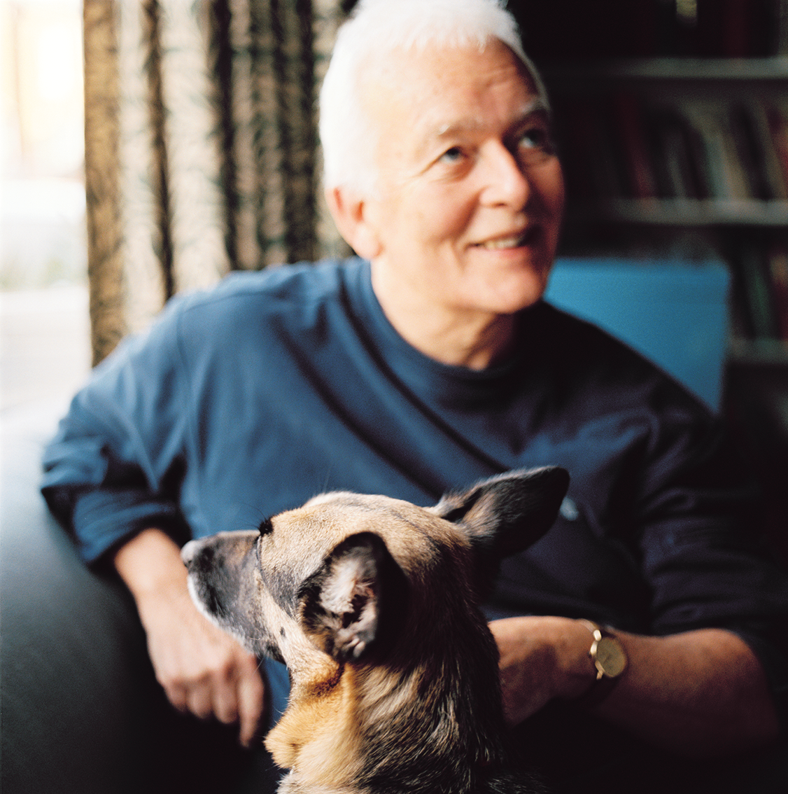   Andrew Davies  The screen writer at home for  UCL People magazine  