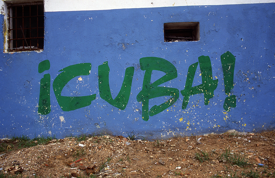   Cuba 1997  Reconnaissance trip with aid agency, book and exhibition at the Venezuelan Embassy, London.   