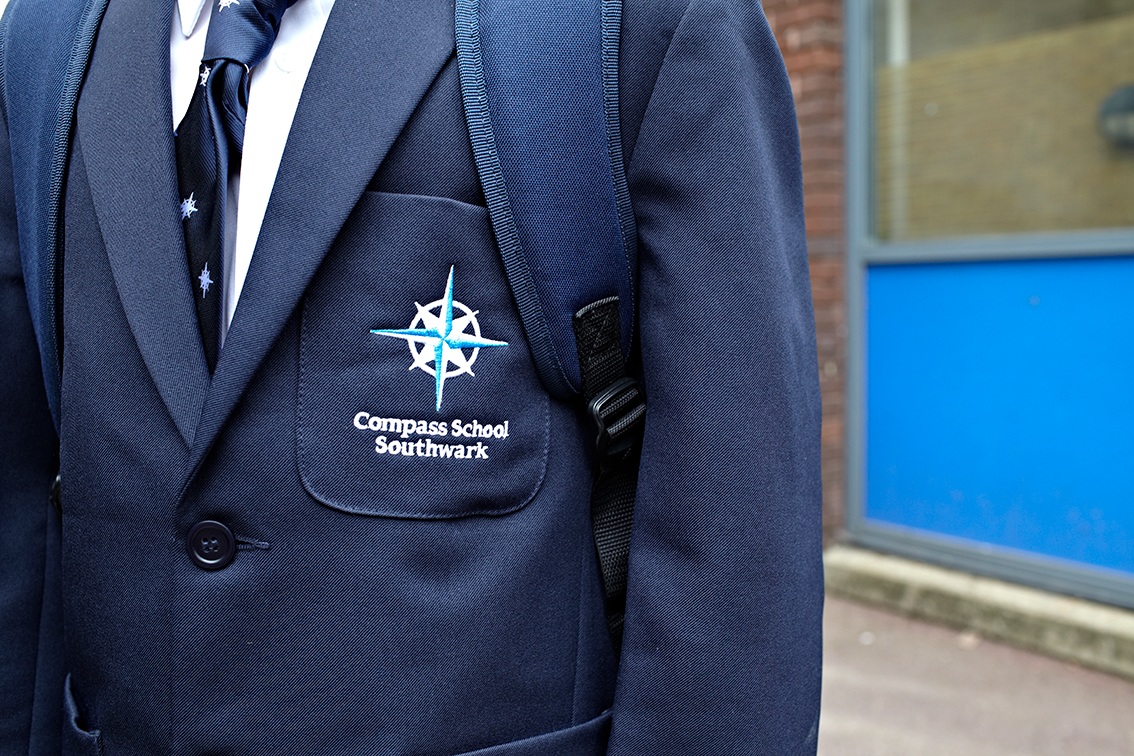 Compass School Imagery for Southwark School prospectus and website commissioned by Howdy