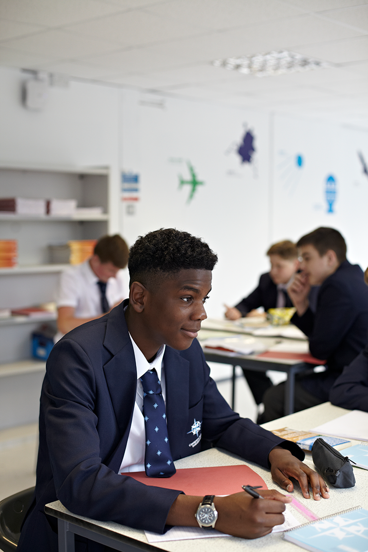 Compass School Imagery for Southwark School prospectus and website commissioned by Howdy