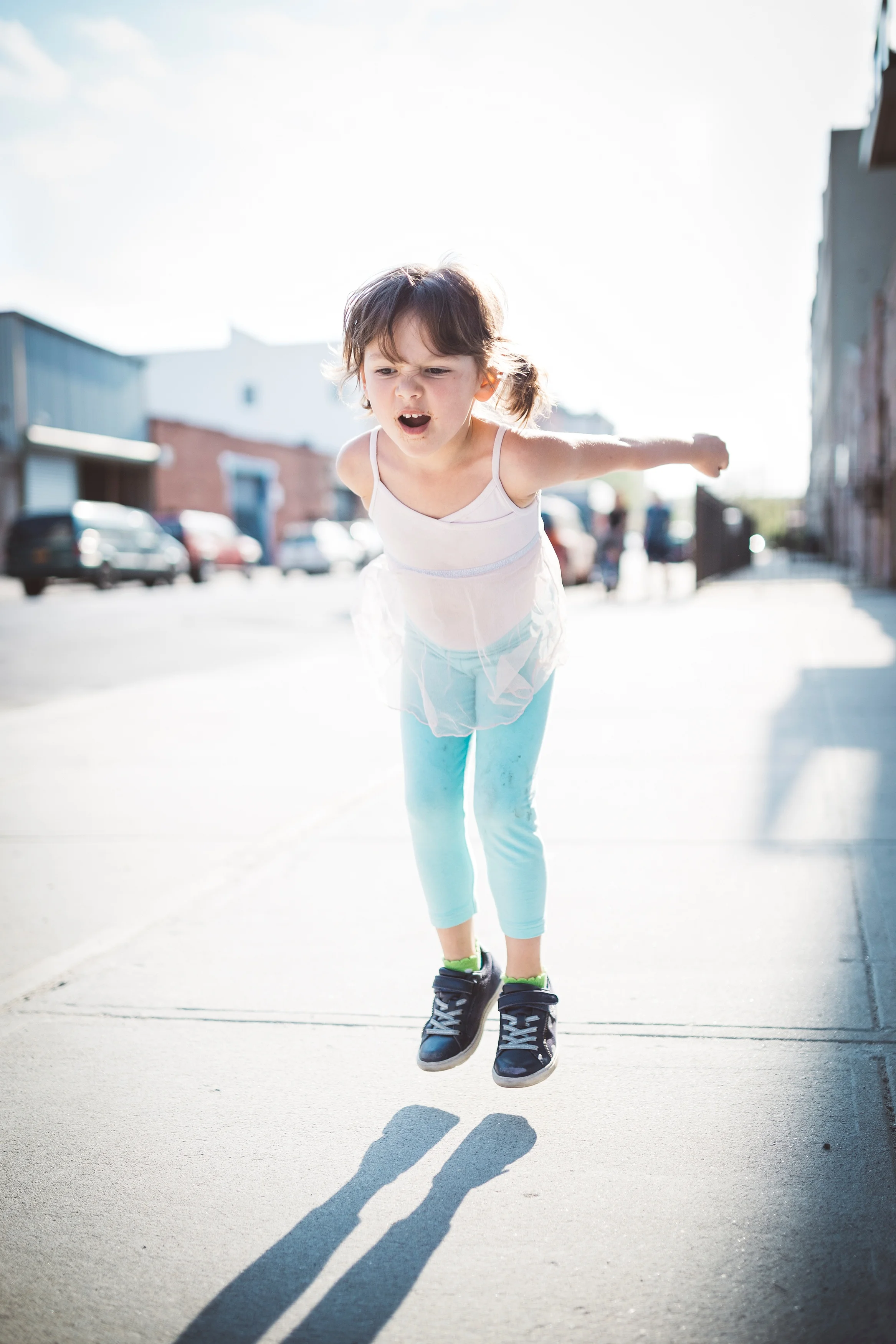 sometime around may 4-15 Utilizing Brooklyn's version of golden hour. 