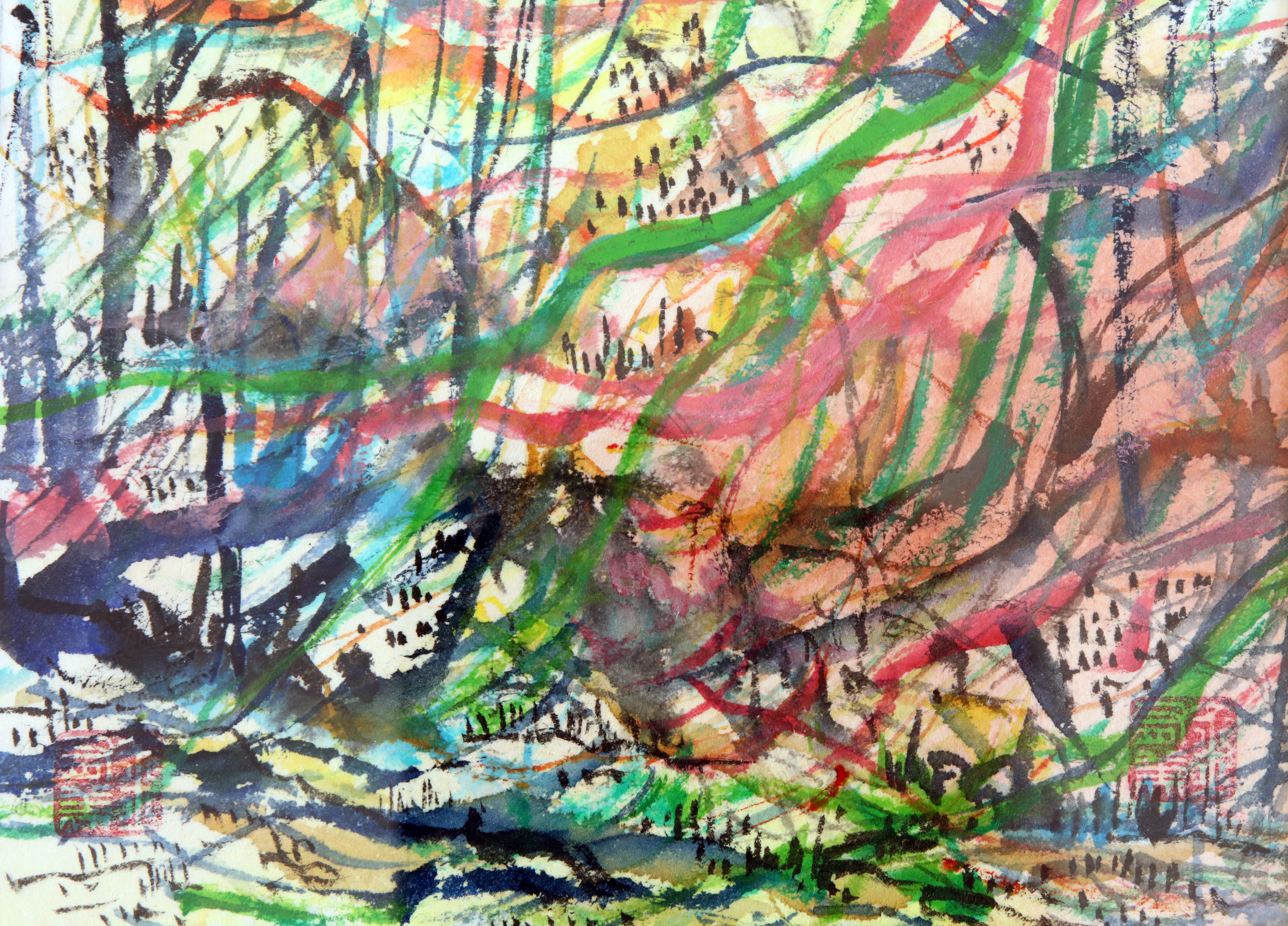 Dancing of Nature