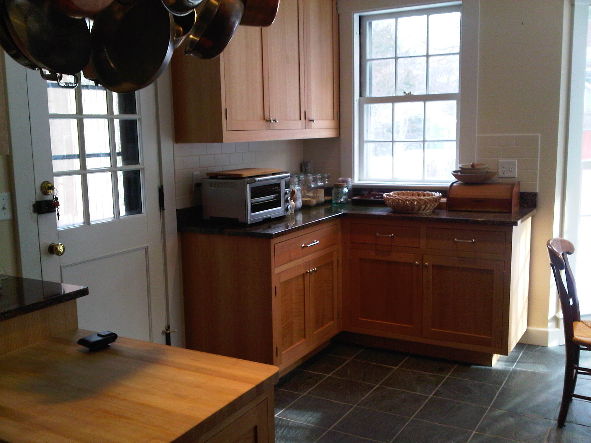 Curly quarter-sawn New England Red Oak