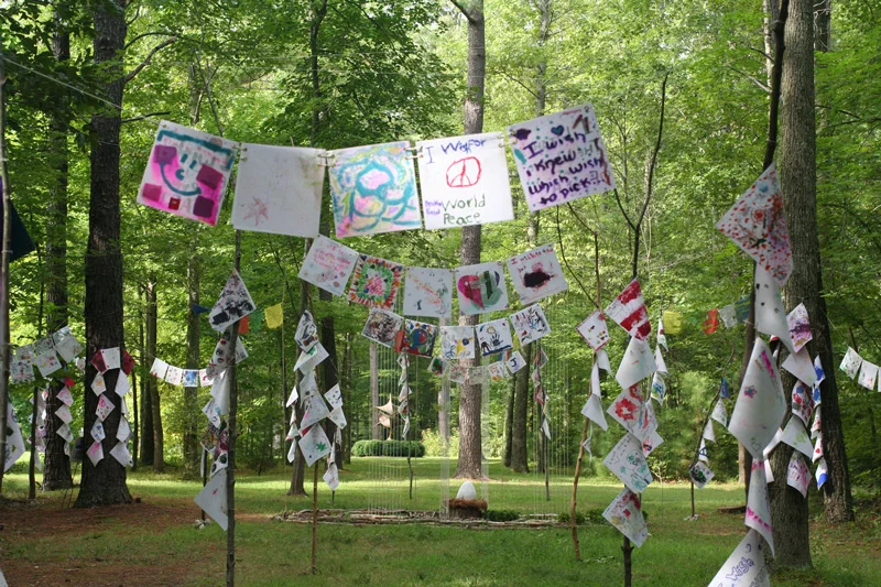 Wish Mandala with Wish Flags, 5 of 5