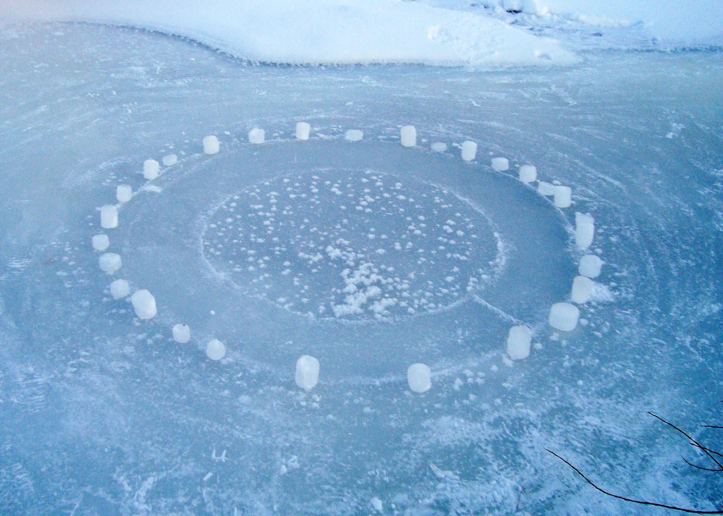 Frozen Creek Mandala 1 of 5 (Day)