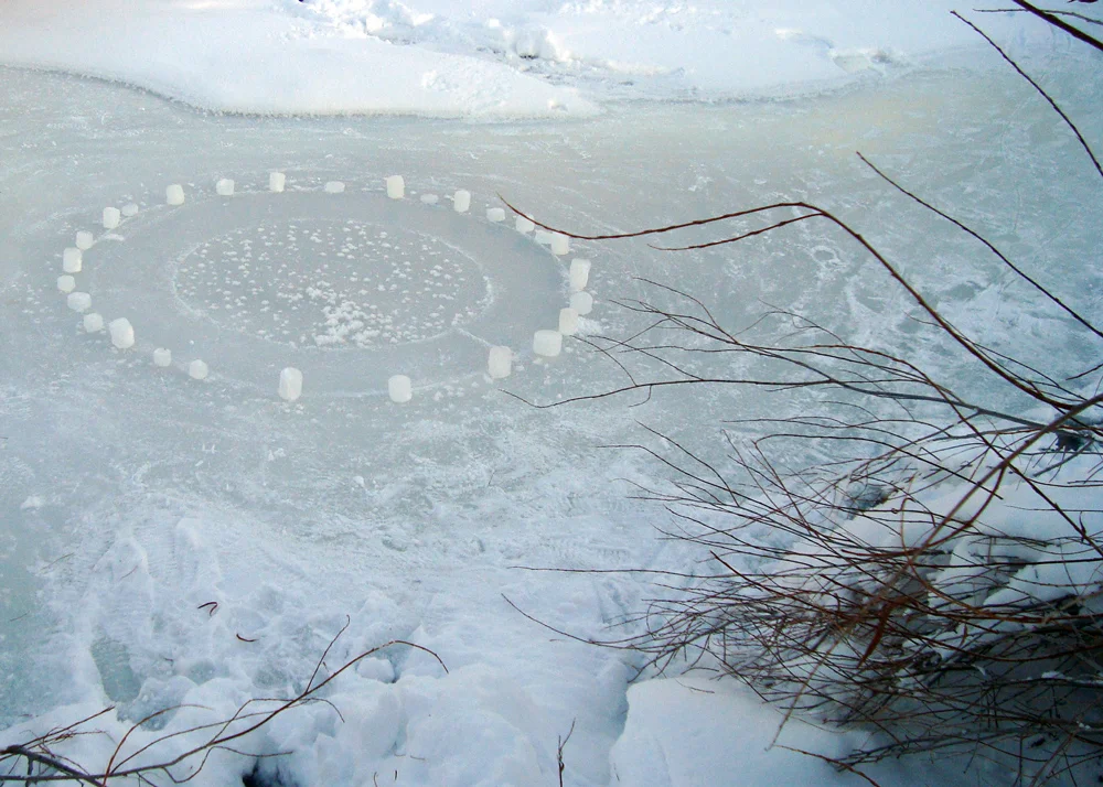 Frozen Creek Mandala 2 of 5 (Day)