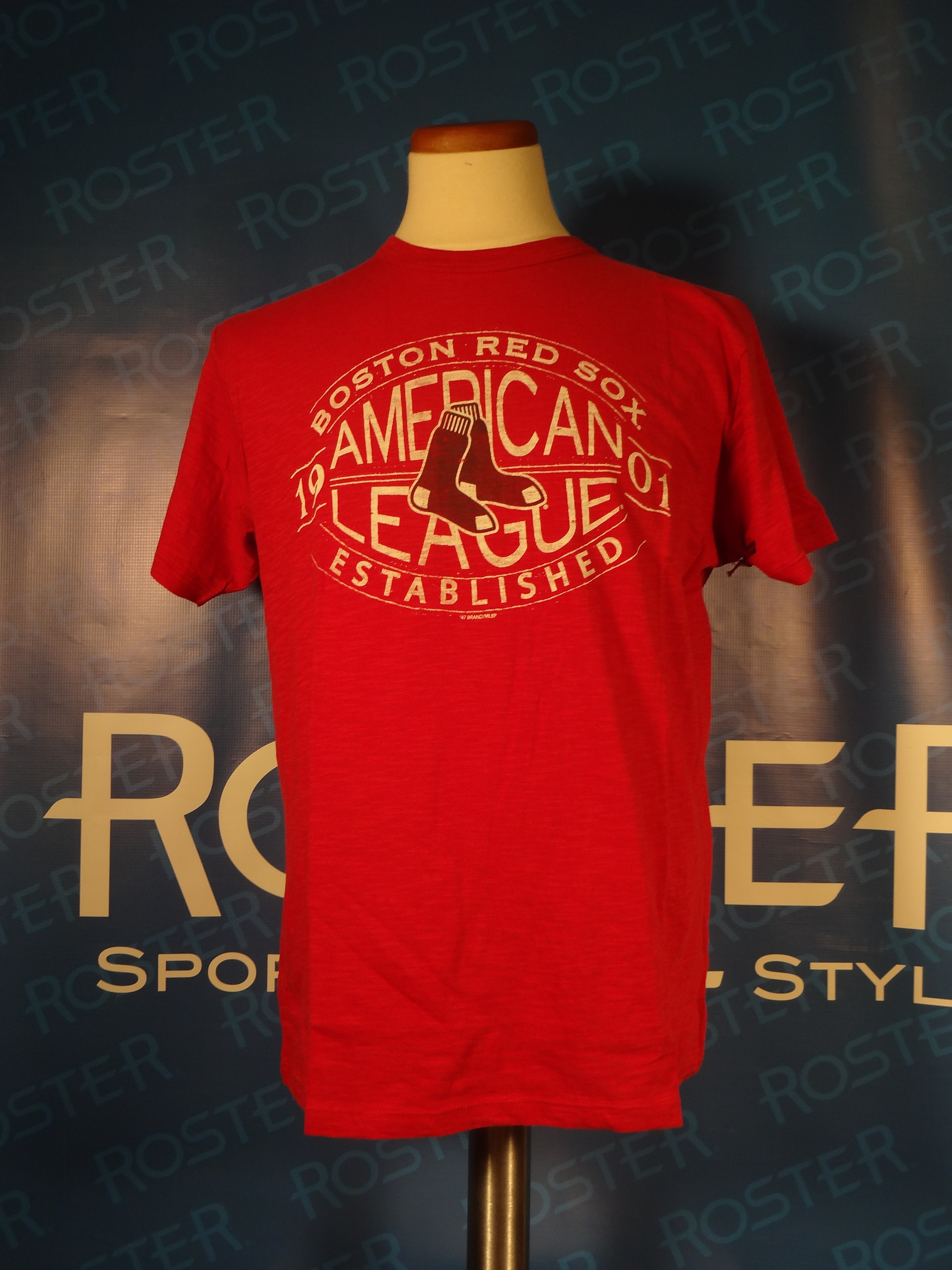 Red Sox AL Flame Scrum Tee — ROSTER