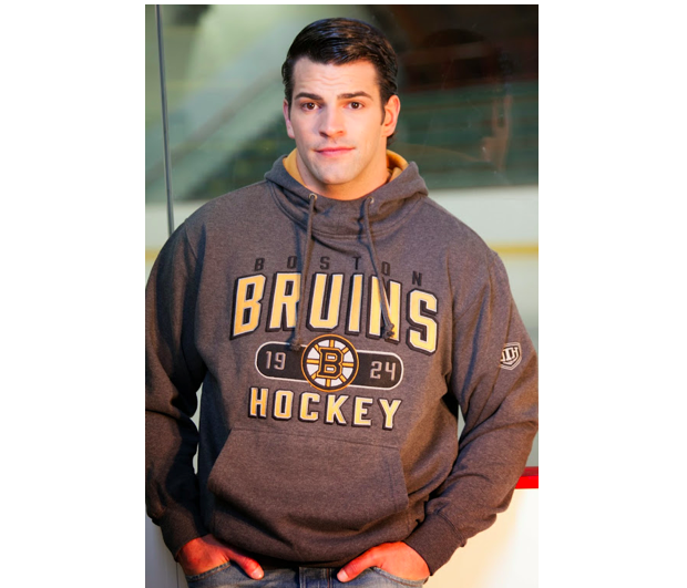 #255054-002 Old Time Hockey Bruins Howie TT Hoody $90.00