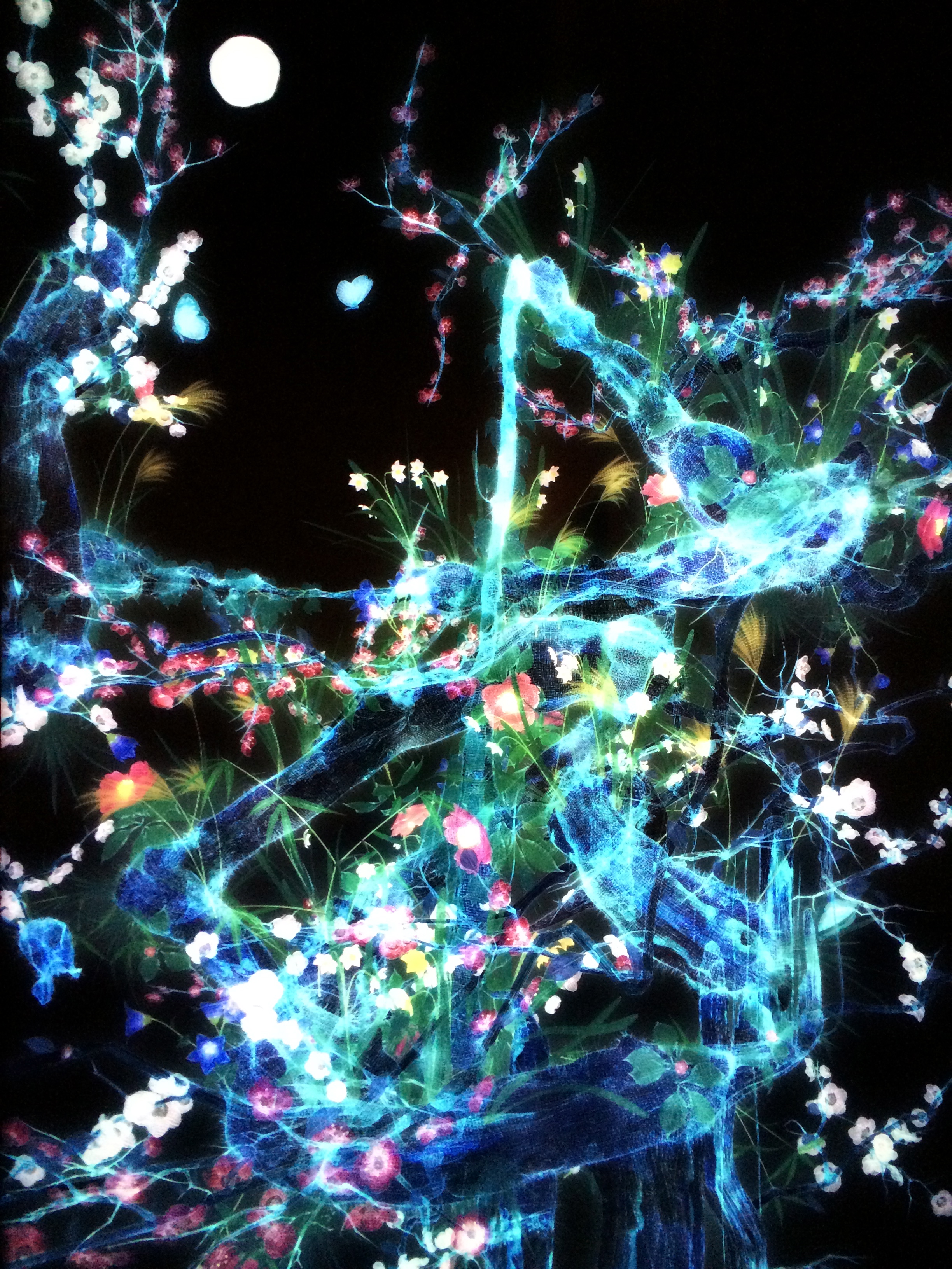 Cold Life, 2014 By teamLab (Japanese, est. 2001); Digital animation still (7:23min)
