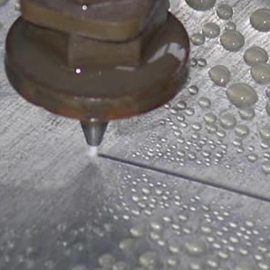 Cutting out the HDPE guide