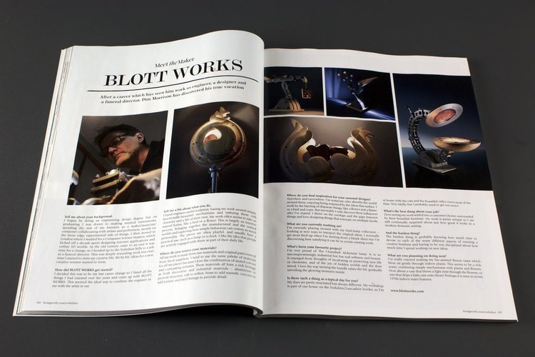 Featured Maker in Living North magazine