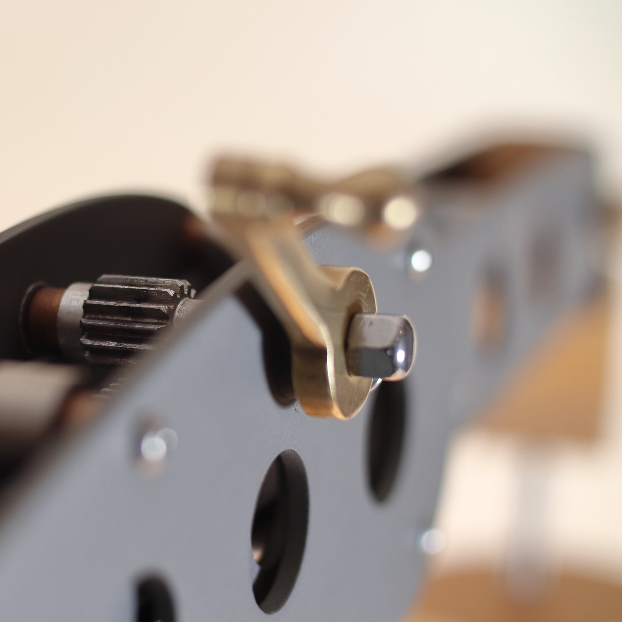 Hawk mechanical sculptural lamp