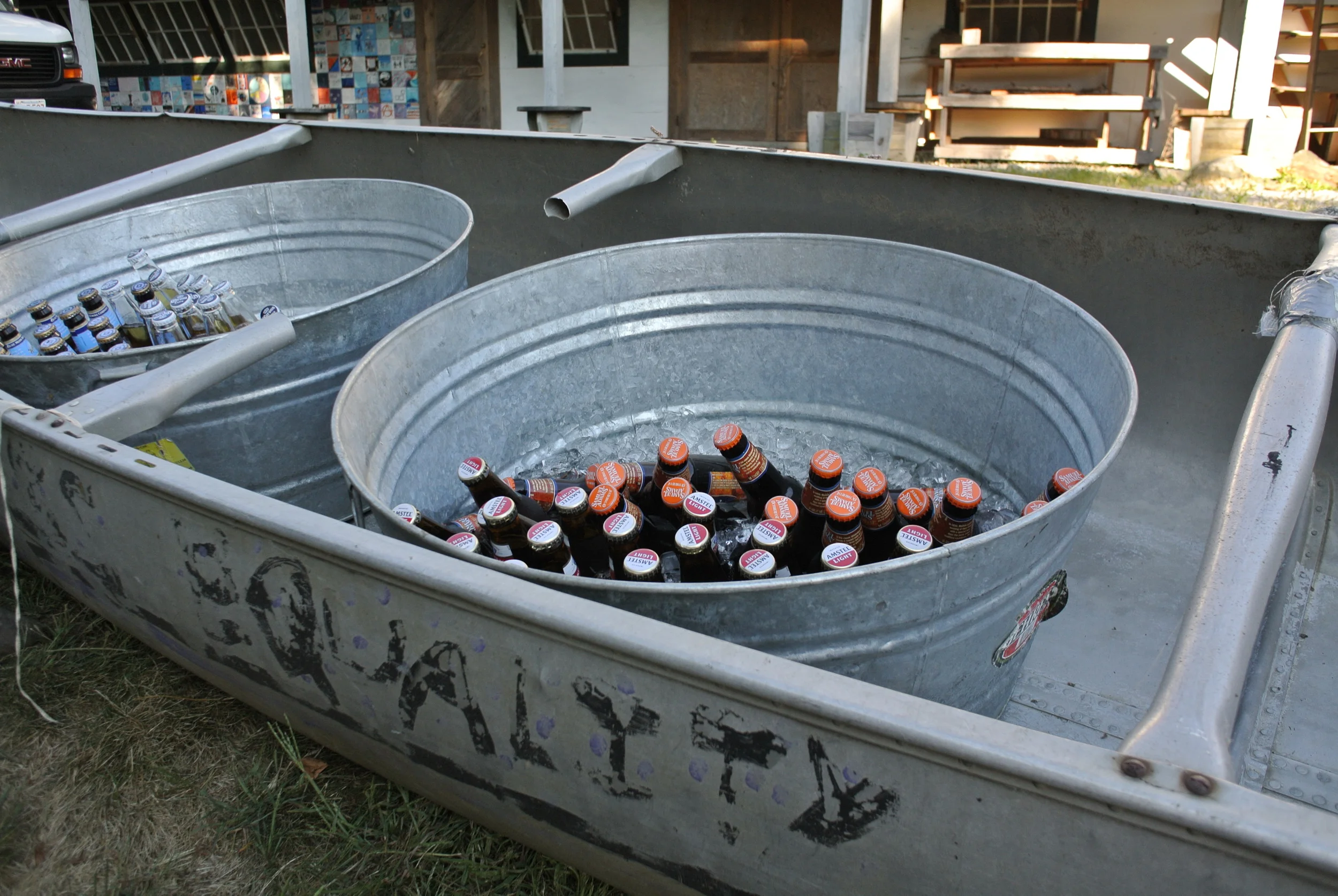 Floating Beer Boat