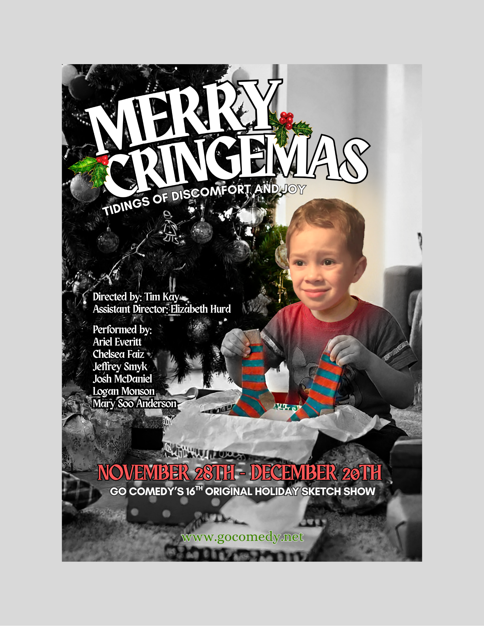 Merry Cringemas | Annual Holiday Sketch Comedy Show (7:30pm)