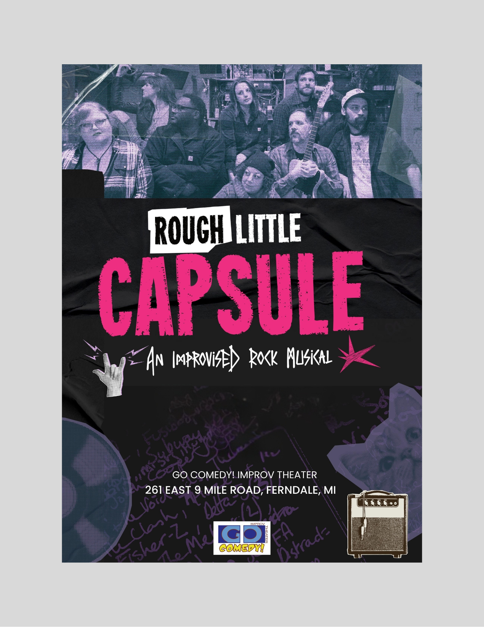 Rough Little Capsule | Improvised Rock Musical (7:30pm) 