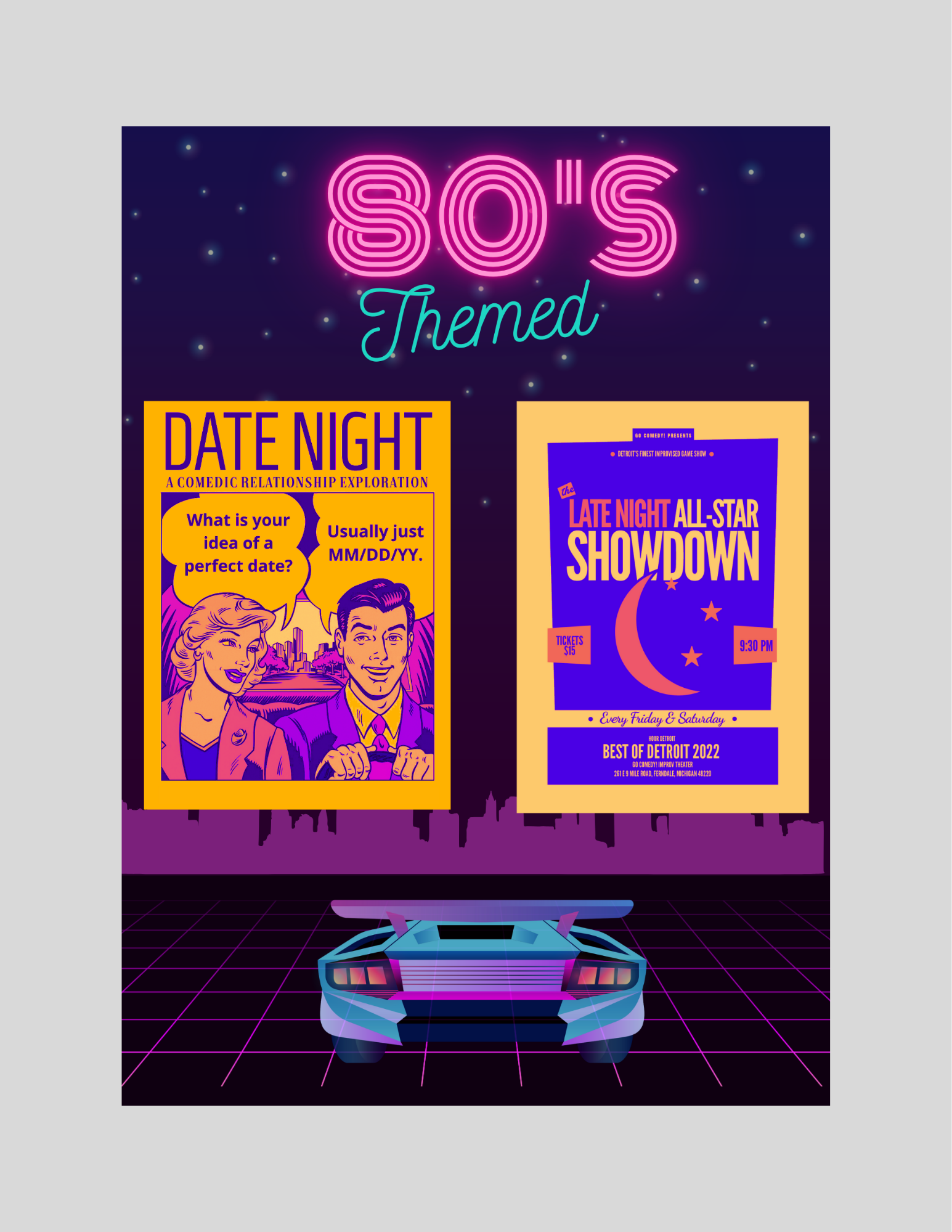 Date Night | Improvised Romance Show (7:30pm) / Late Night Showdown | Improvised Game Show (9:30PM)