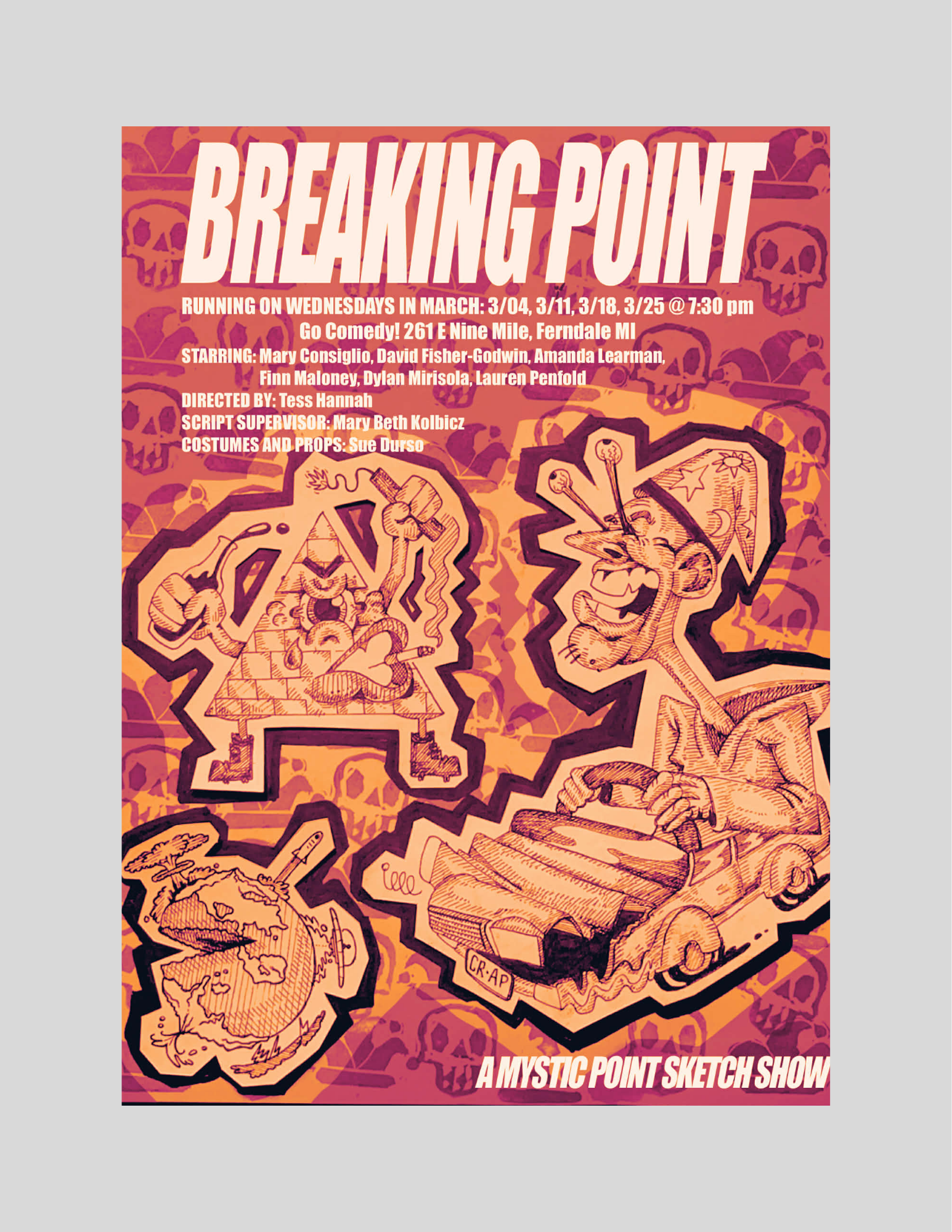 Breaking Point | Sketch Comedy Show (7:30pm) 