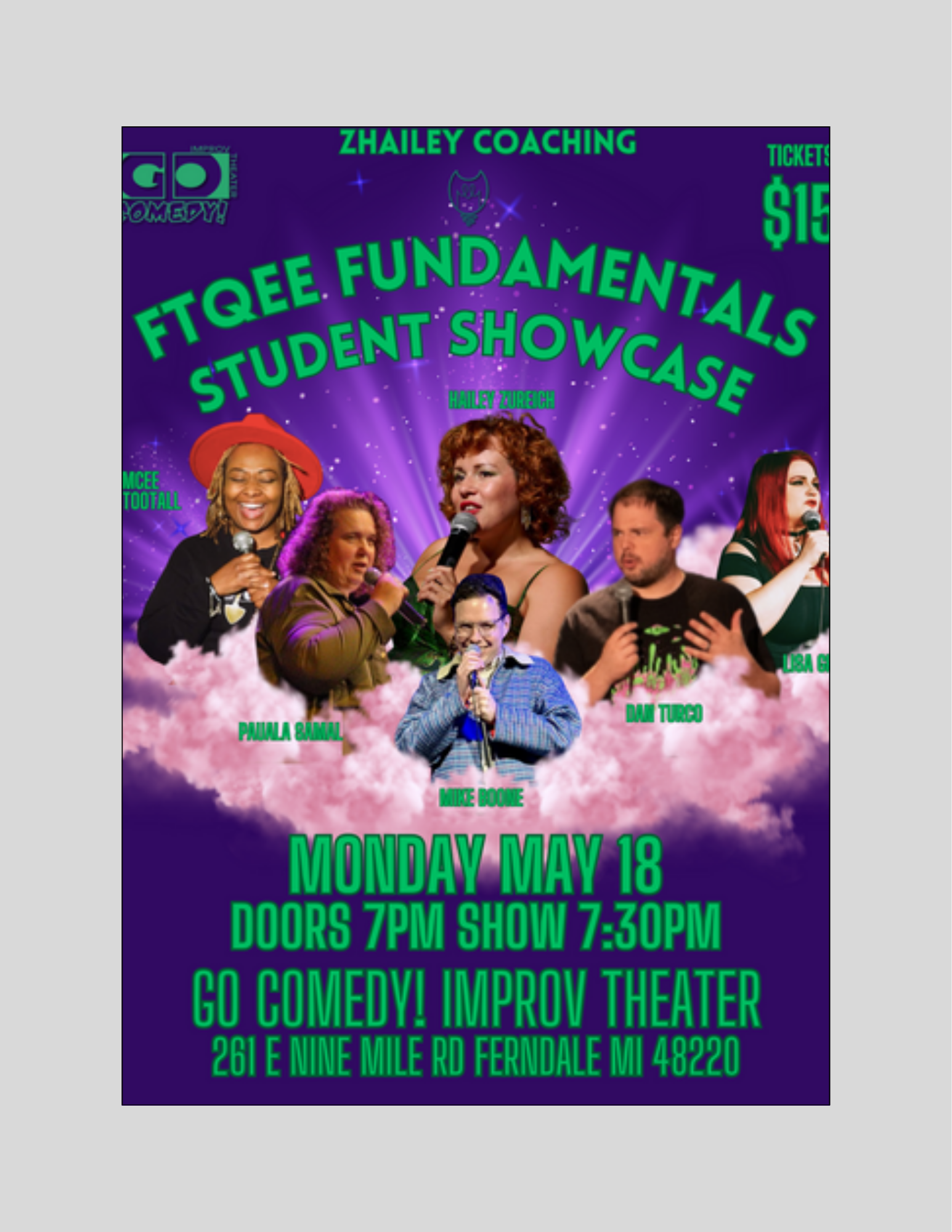 Femme, Them, &amp; Queer Stand Up Student Showcase 