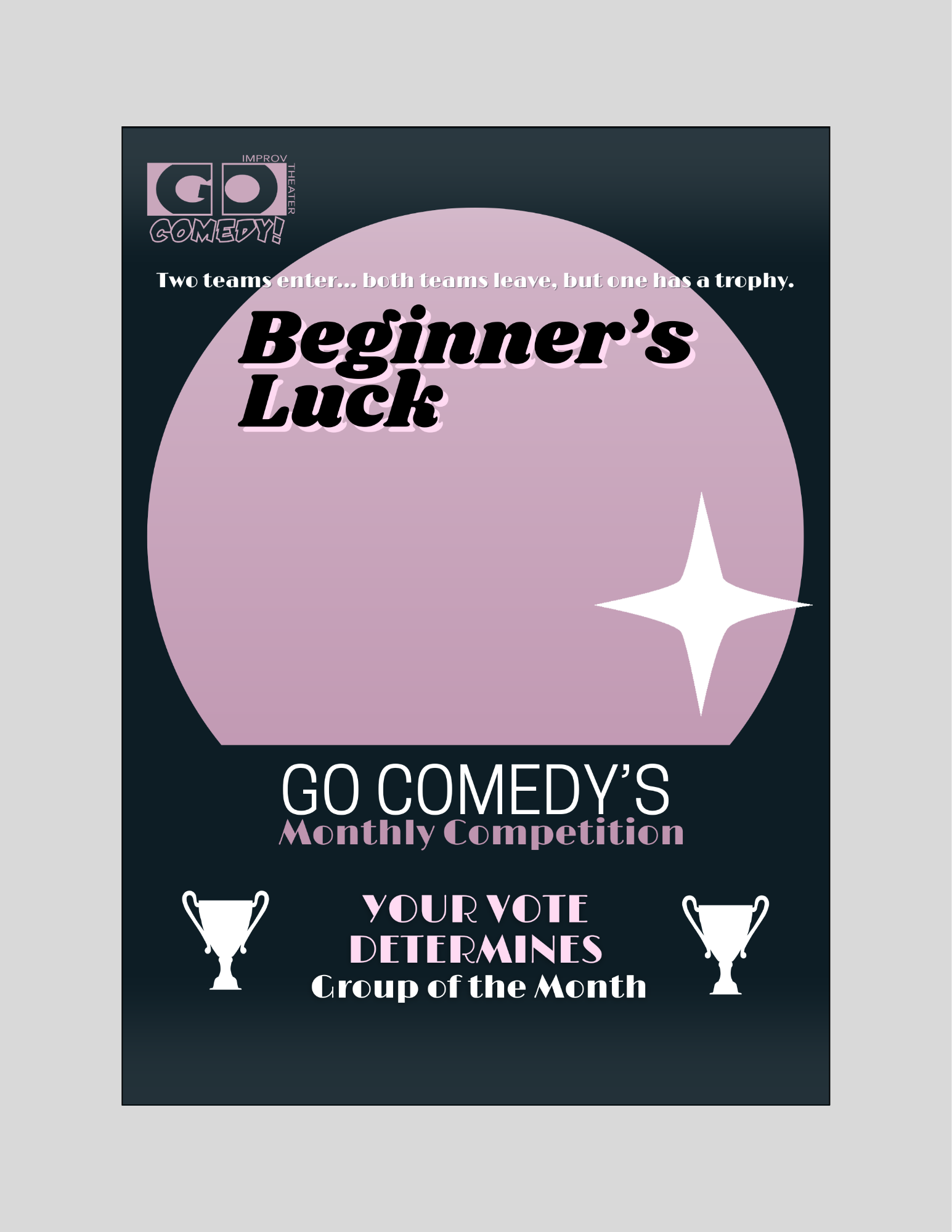 Beginner’s Luck | Monthly Improvised Show (7:30pm) 