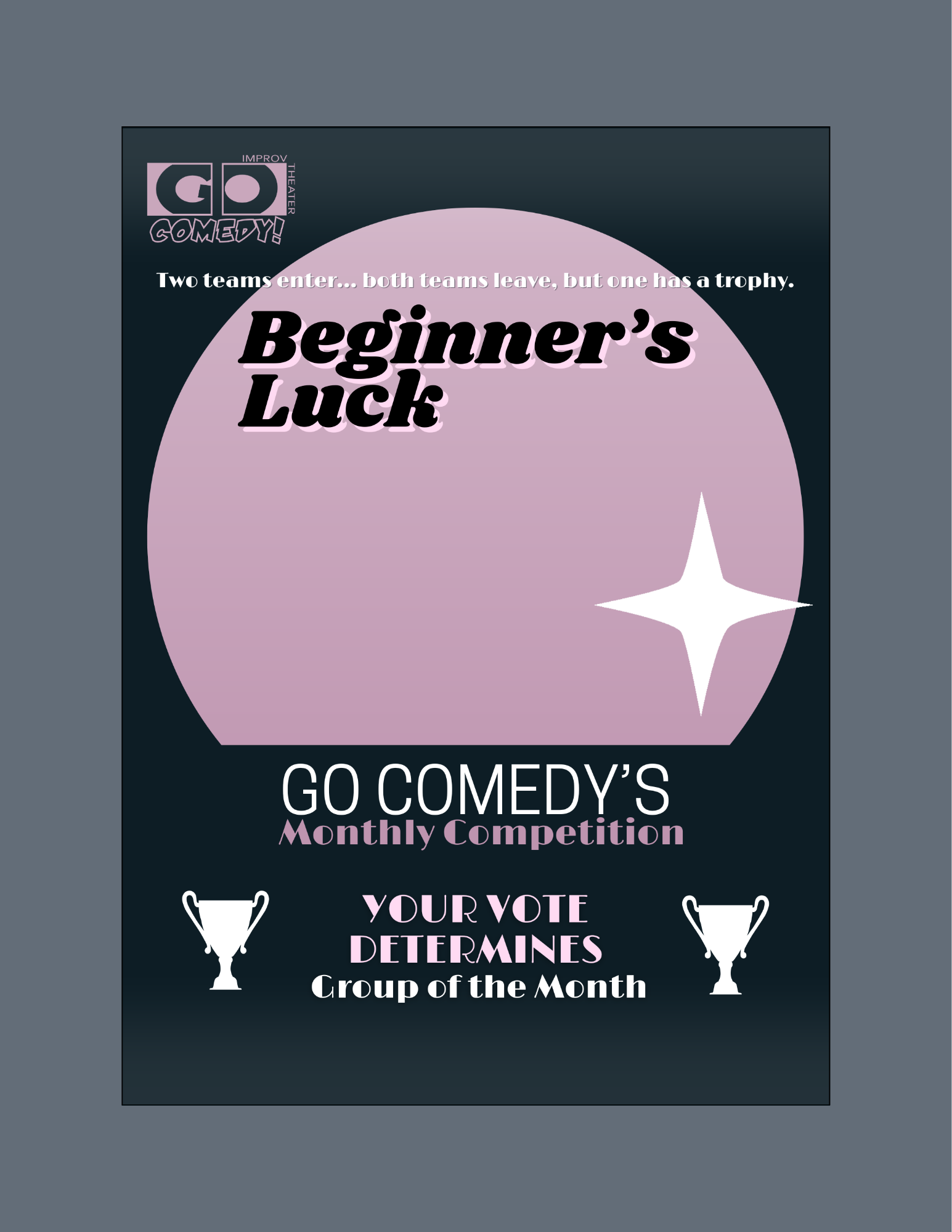 Beginner’s Luck | Monthly Improvised Show (7:30pm) 