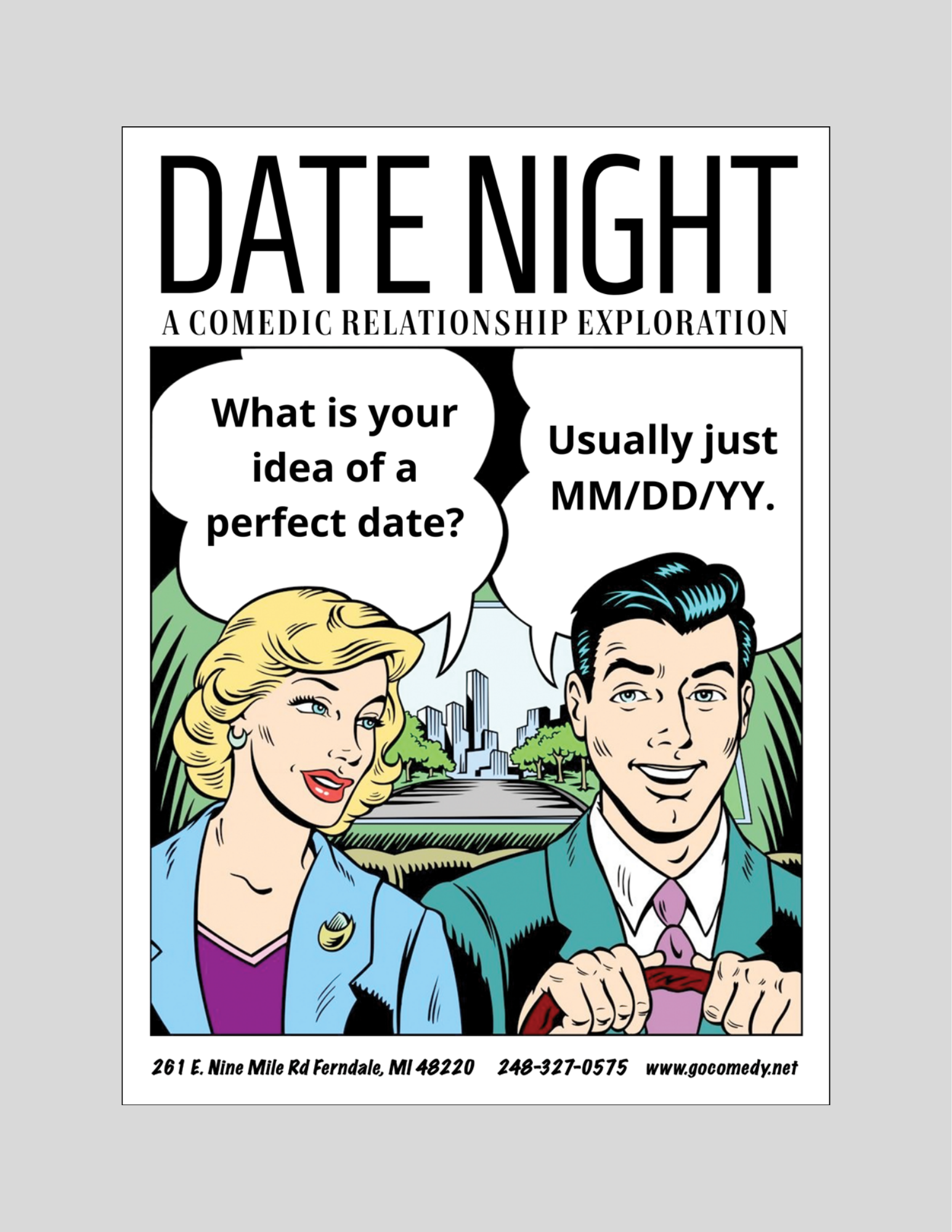 Date Night | Improvised Romance Show (7:30pm)