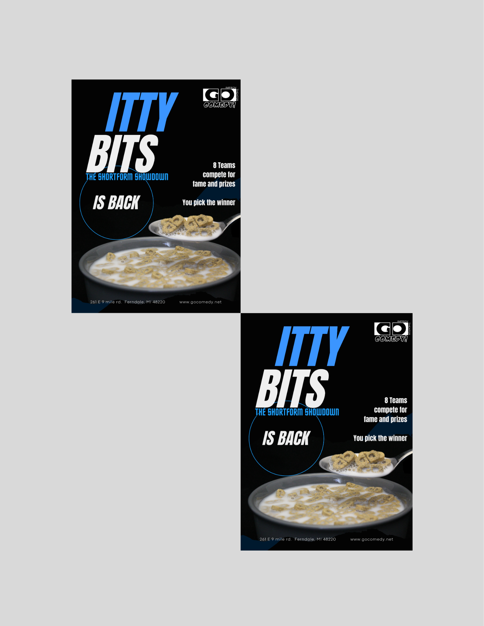 Itty Bits | An Improv Team Competition (7:30pm &amp; 8:30pm)