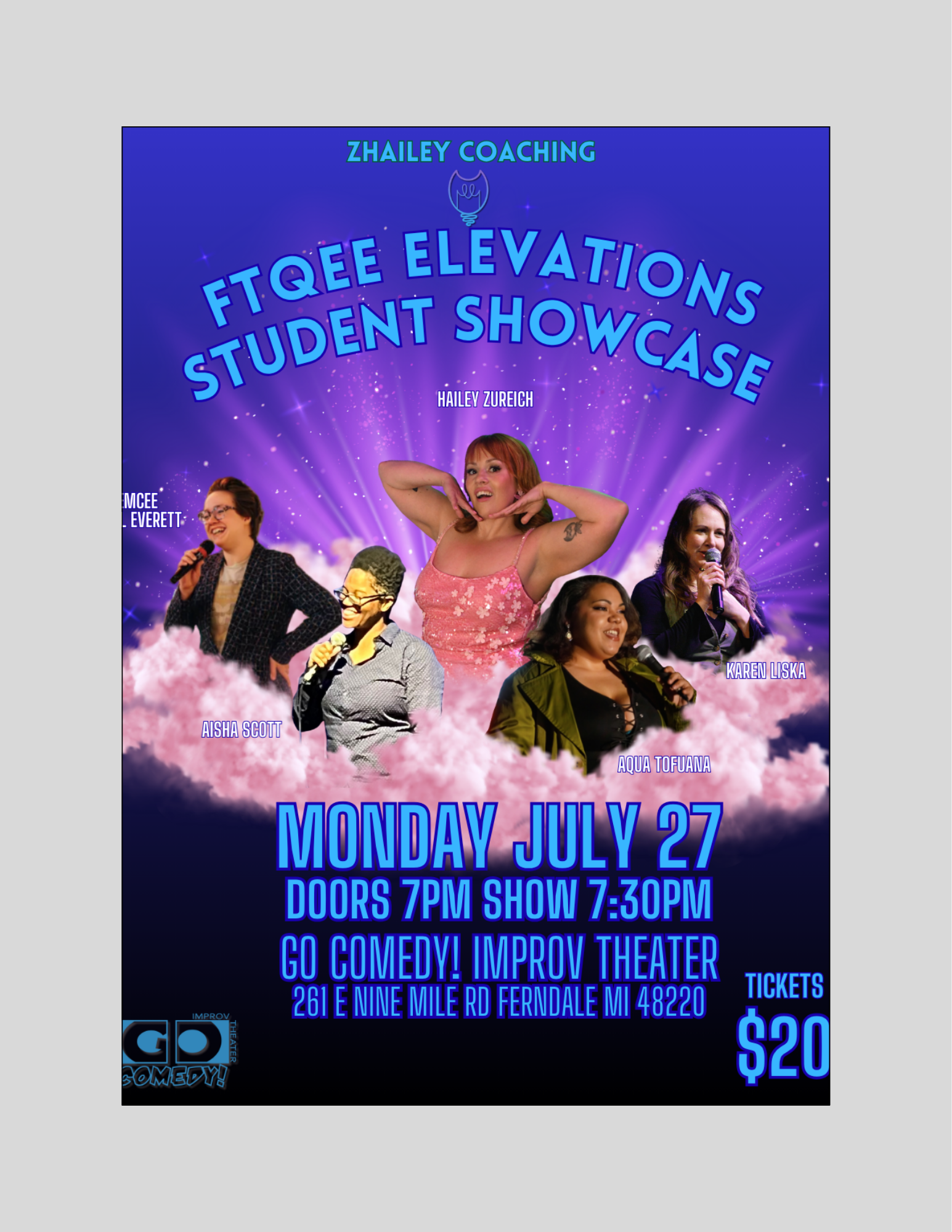 Femme, Them, &amp; Queer Stand Up | Student Showcase (7:30pm)