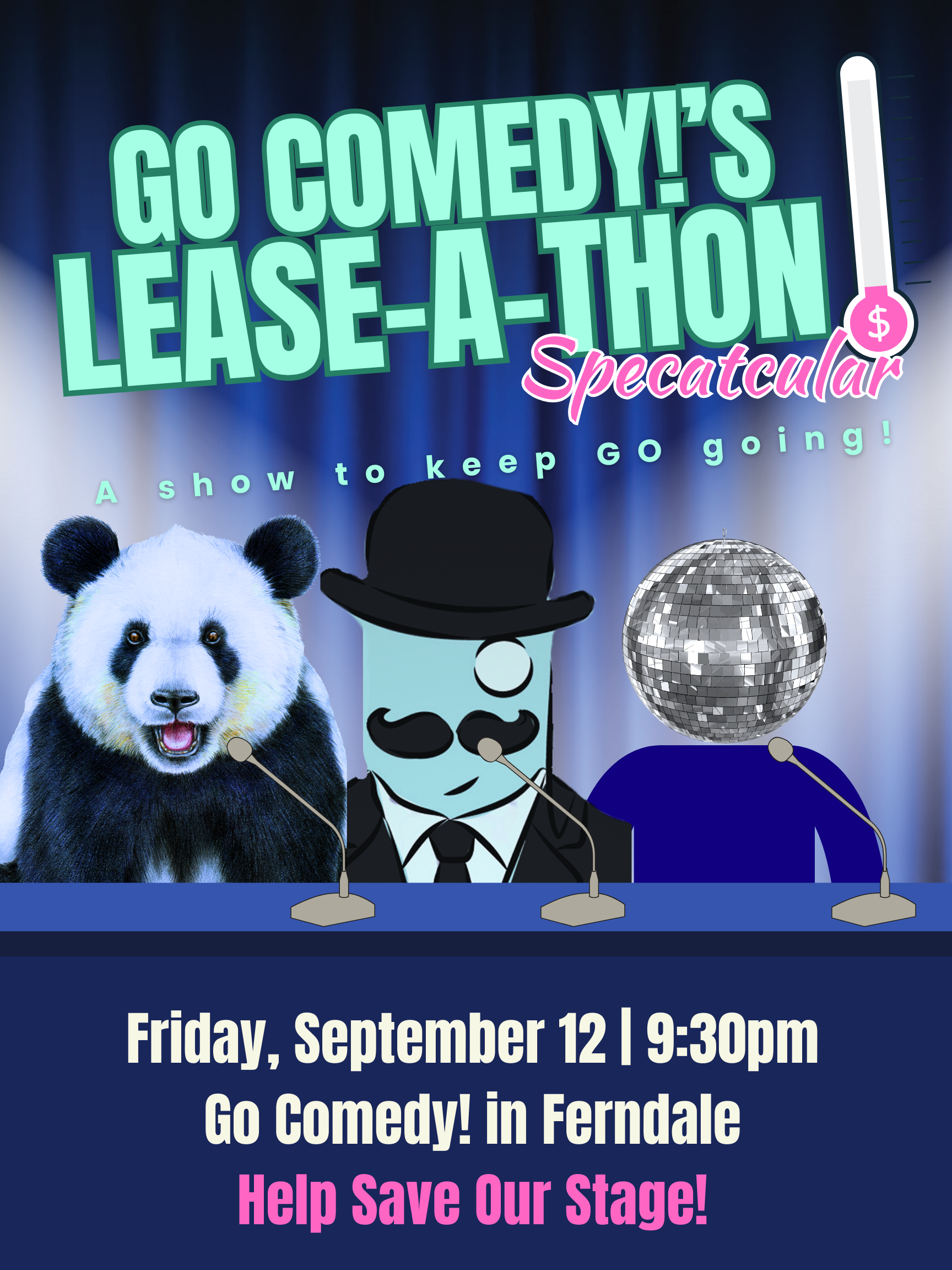 Pandamonia | Chaotic Improv Comedy Show (7:30pm) / Go Comedy!’s Lease-a ...