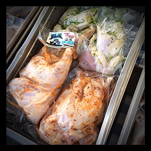 PASTURE Raised WHOLE & HALF MARINATED CHICKENS