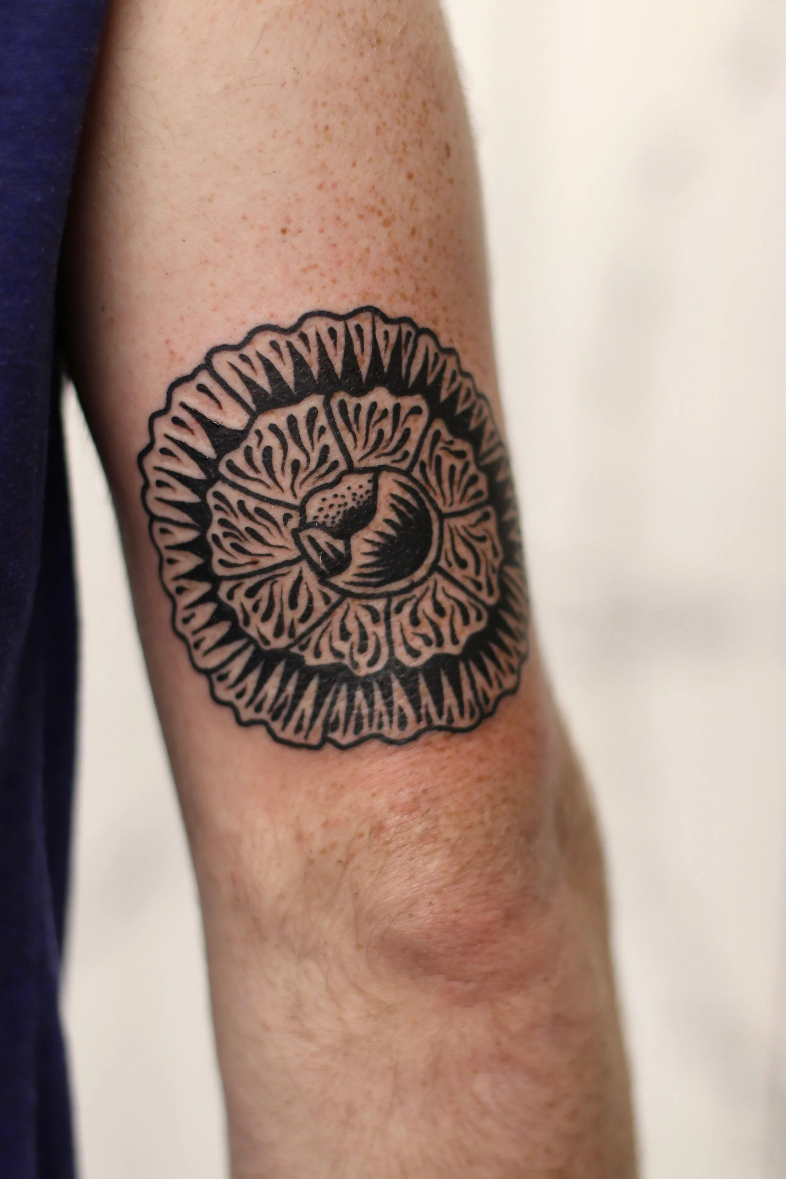 dustin klein permanent marking nonrepresentational flower 1.jpg