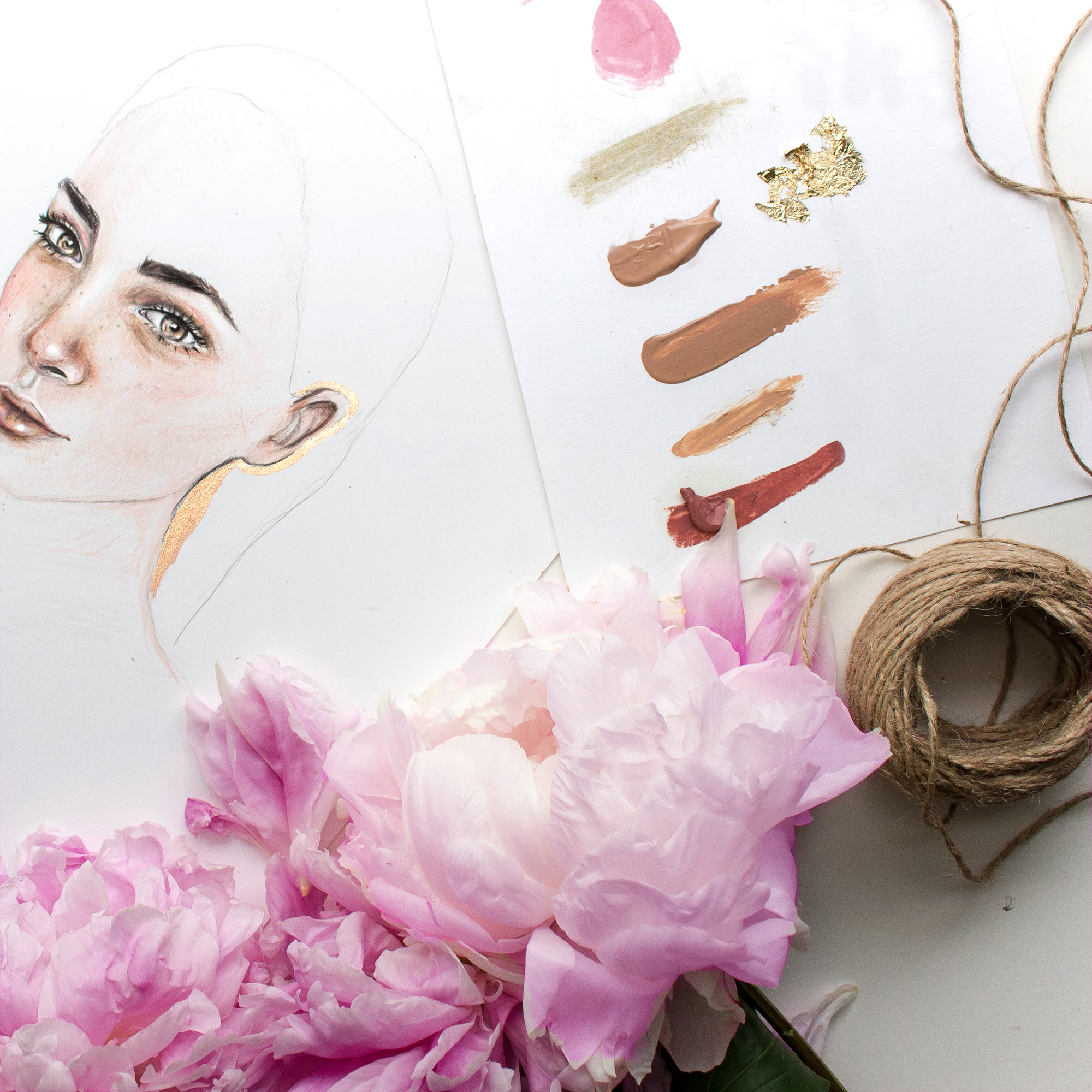 Aisha Jade Fashion / Beauty Illustration