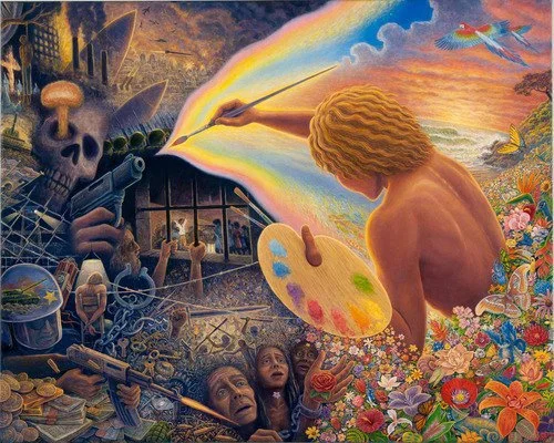 Paintbrush Warrior, Mark Henson