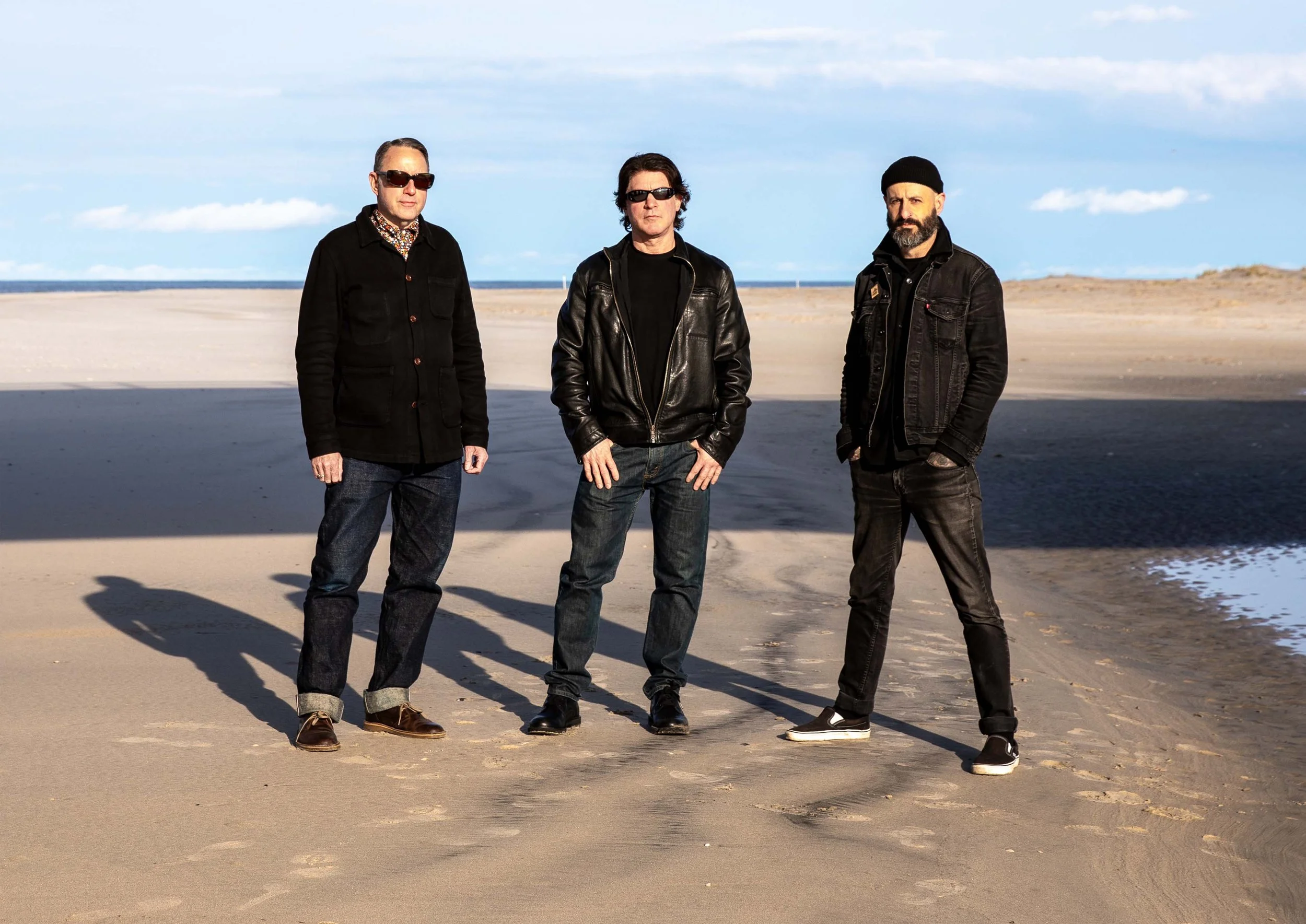 Deardarkhead standing on beach