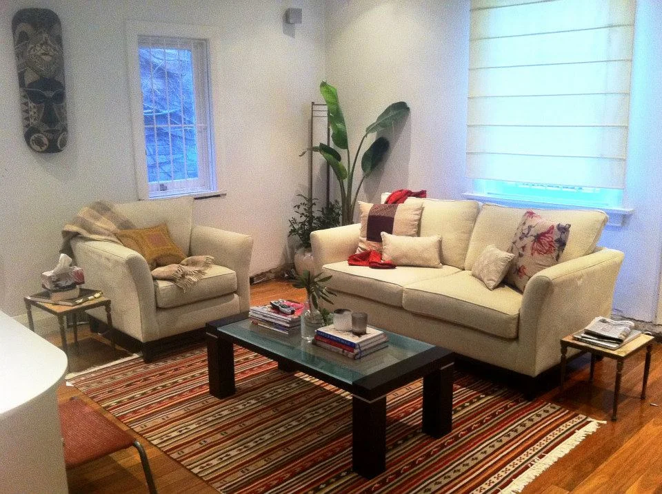 The after shot of the same room - a lot of potential finally used! 