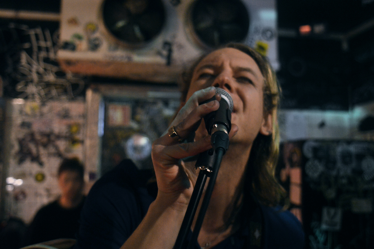A live band performs at Bakken in the Meatpacking District of Copenhagen.