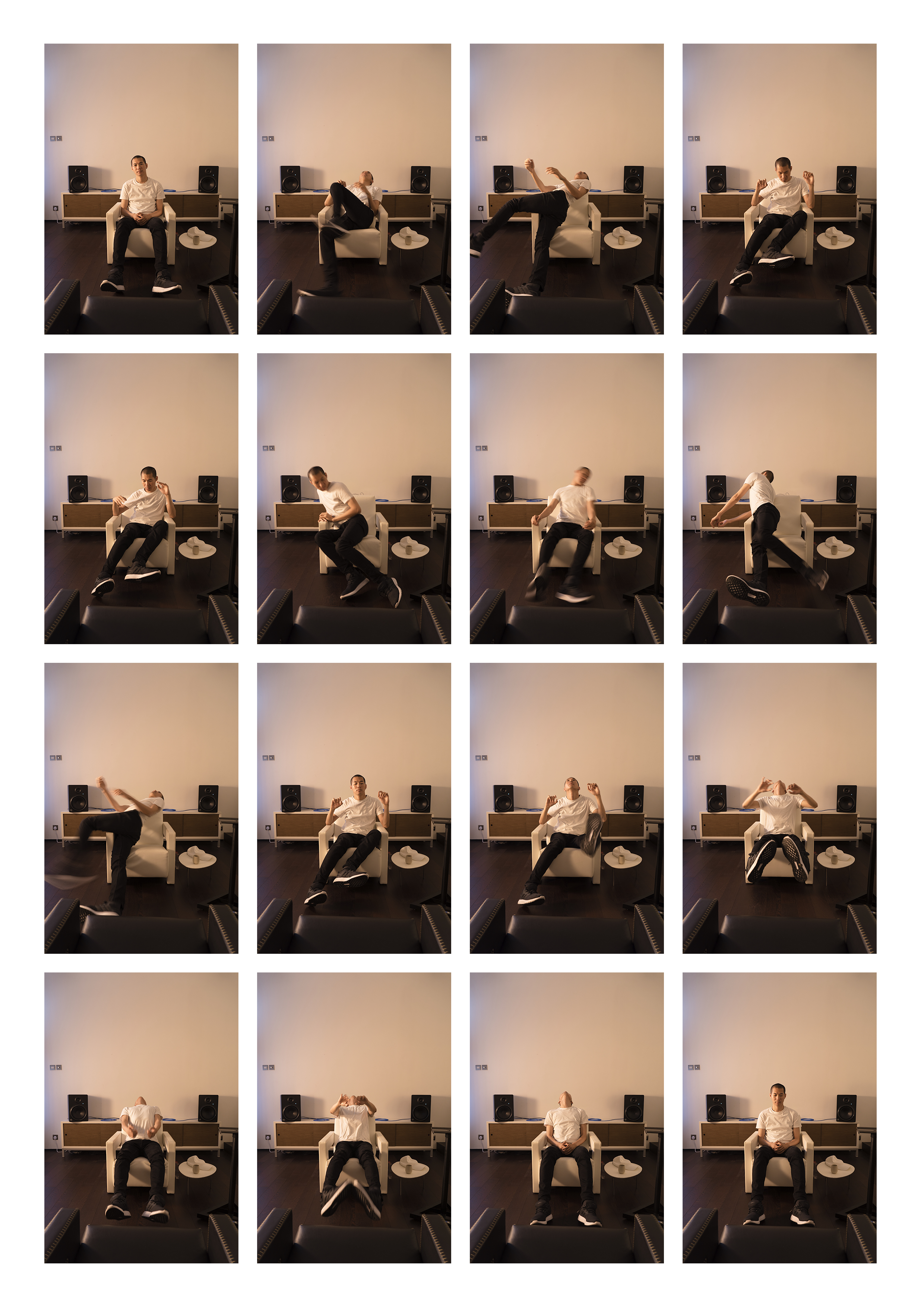 above: 16 stills after a conversation with Wayson Poon