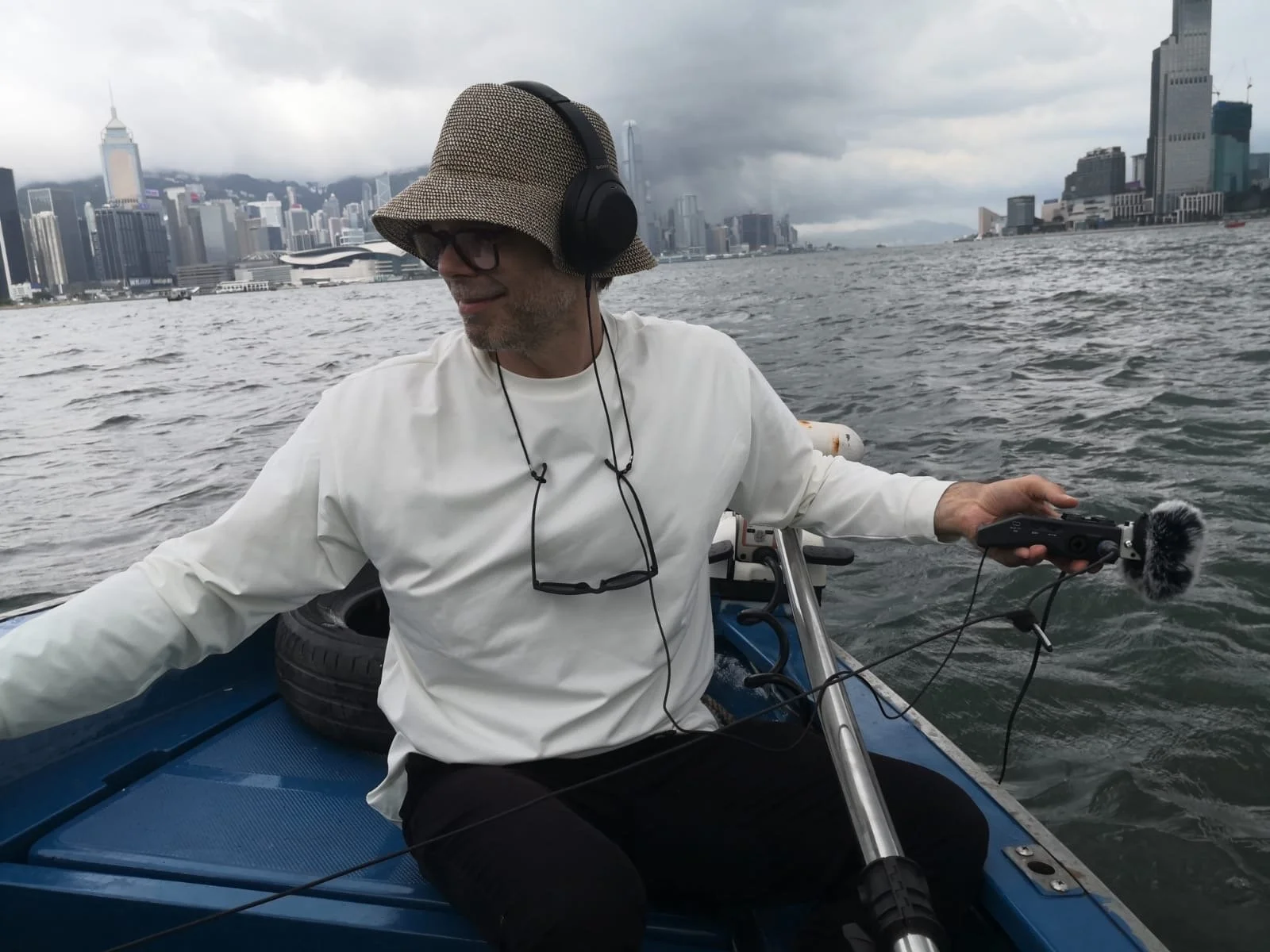  Recording in Victoria Harbour, August 2023. 