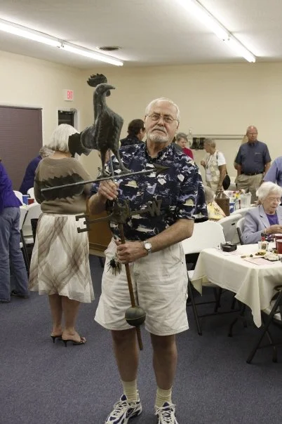 This unusual weather vane was a crowd favorite and had high value.