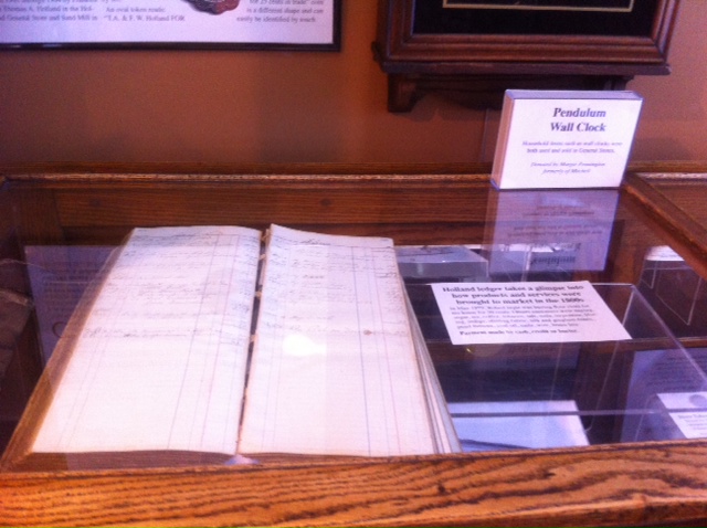  The Holland store ledger offers a glimpse into how products and services were brought to market in the 1800s. 