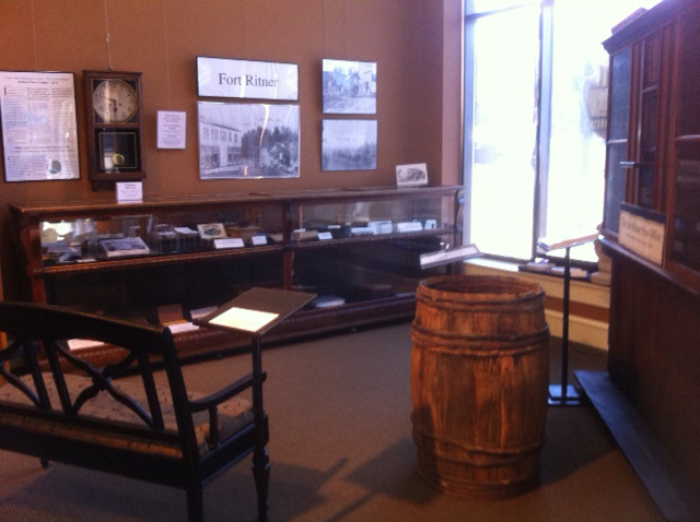  Many of the items in this temporary Holland store exhibit were made available through the museum's Savage and Holland collections. 