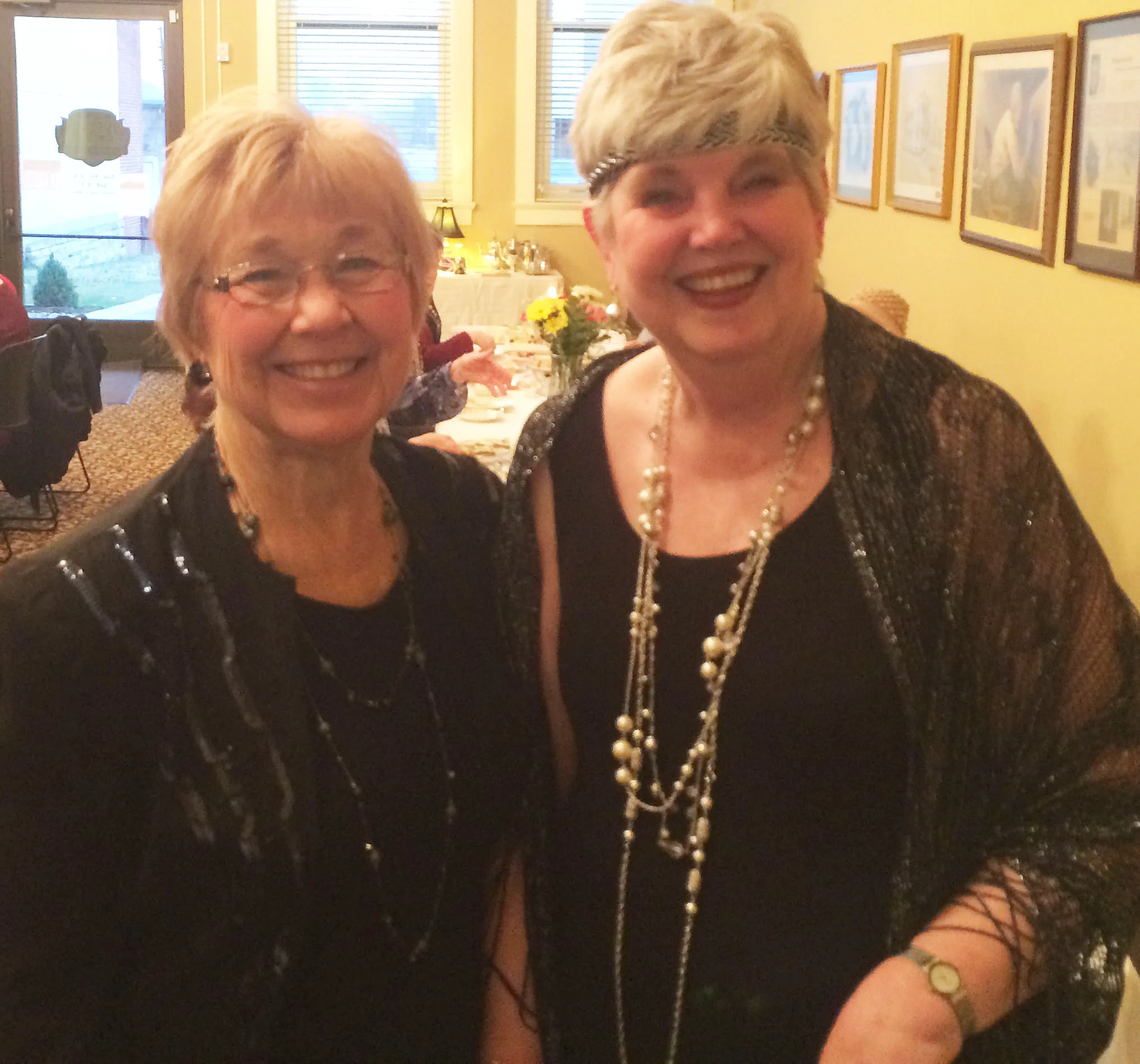 Rowena Mount and Cathy Whitted.