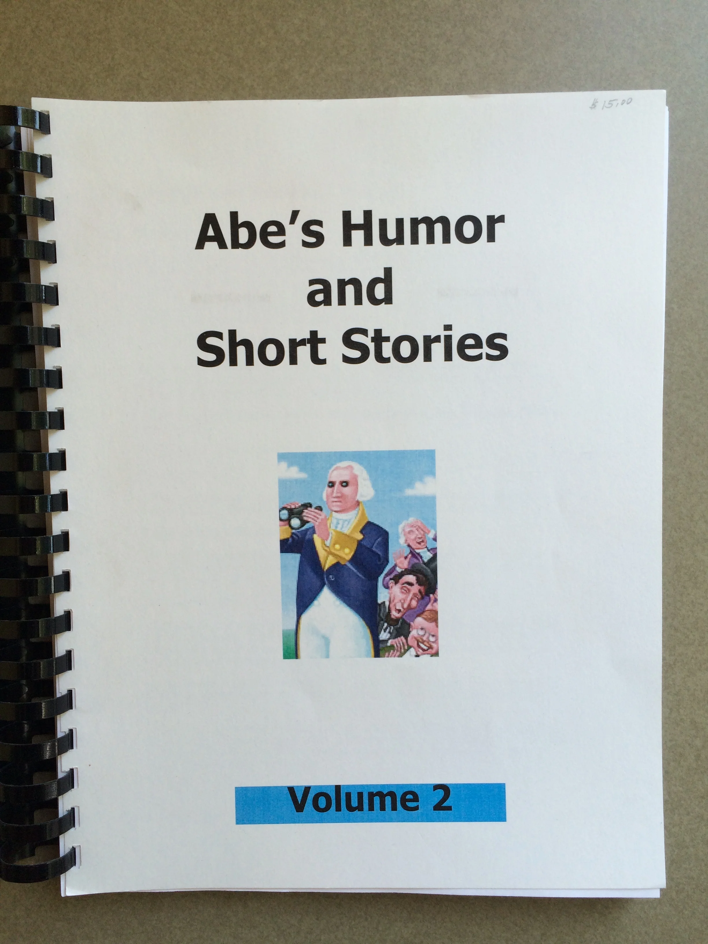 Abe's Humor and Short Stories vol 2.JPG