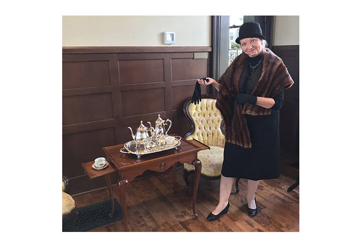 Ginny Fullen is having fun.