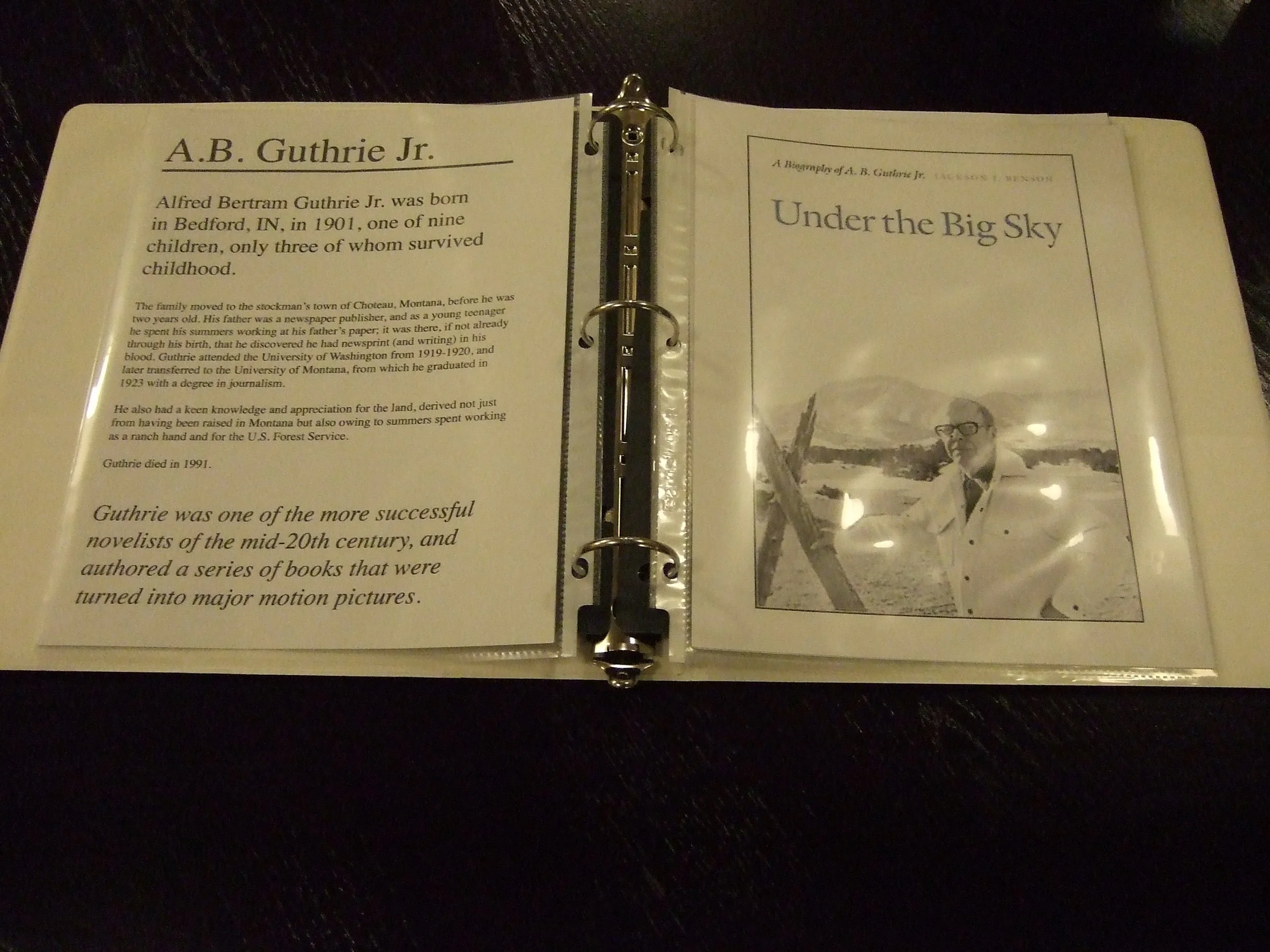 Guthrie’s books were snatched up by Hollywood as soon as the galleys were ready.